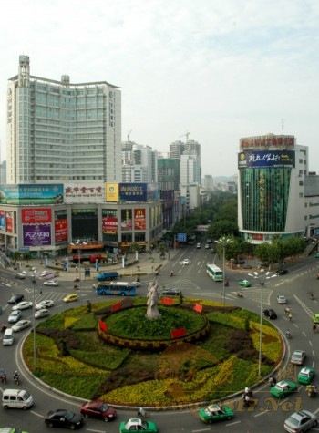 五星花园从"转盘"到黄金商圈_城市_南房网·南充房地产