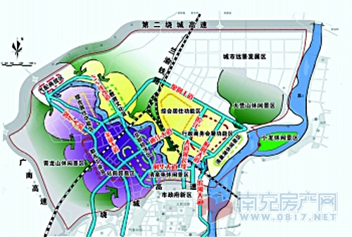 北部新城(荆溪,潆溪片区)项目规划图