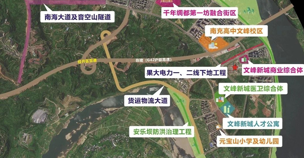 文峰新城2024年将实施14个重点项目，具体位置就在……
